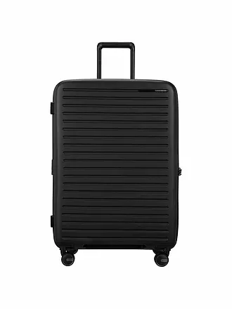 SAMSONITE | Trolley RESTACKD SPINNER 75cm expandible Wasabi | schwarz